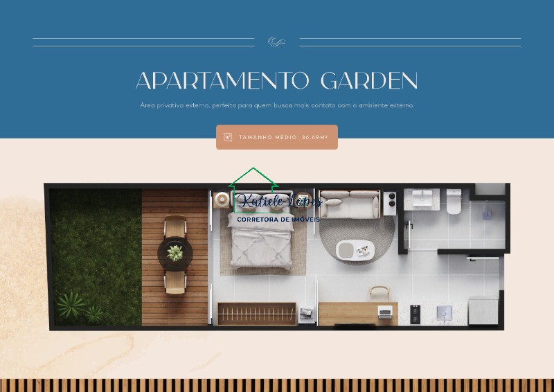 Flat/Apart Hotel, 1 quarto, 34 m² - Foto 11