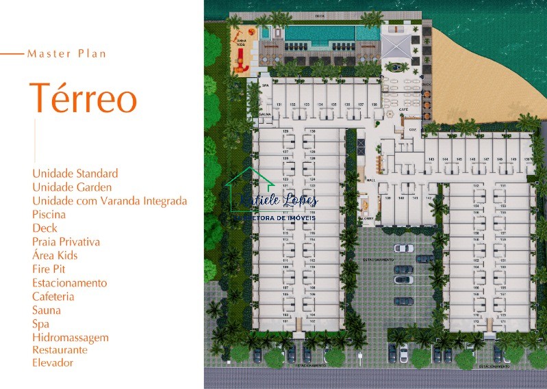 Flat/Apart Hotel, 1 quarto, 45 m² - Foto 43