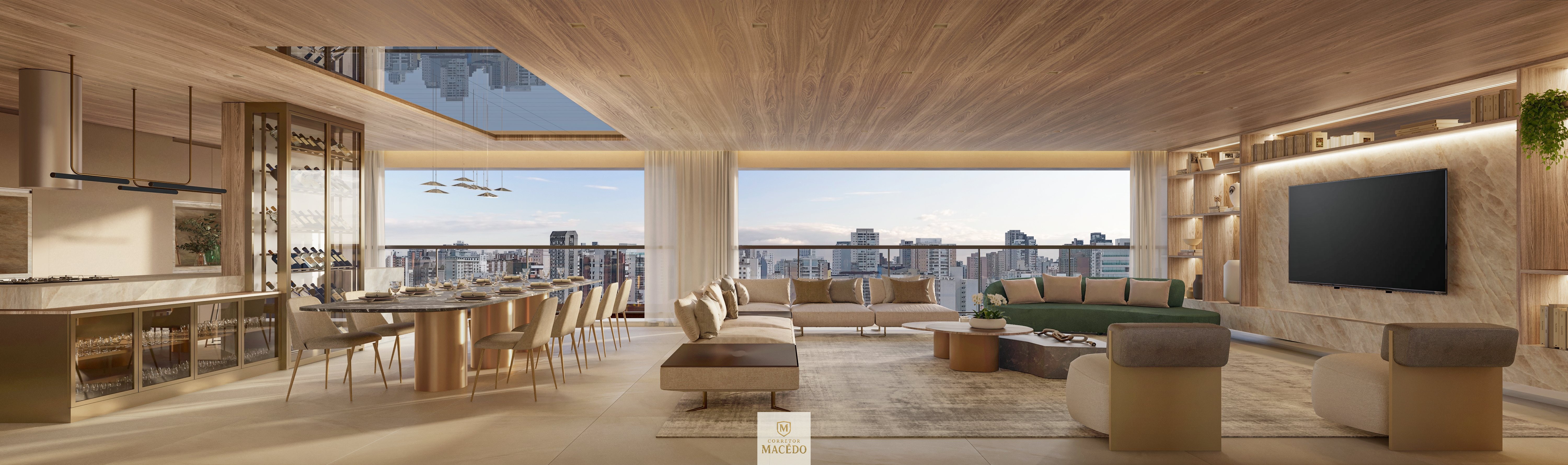 Cobertura à venda com 4 quartos, 386m² - Foto 2