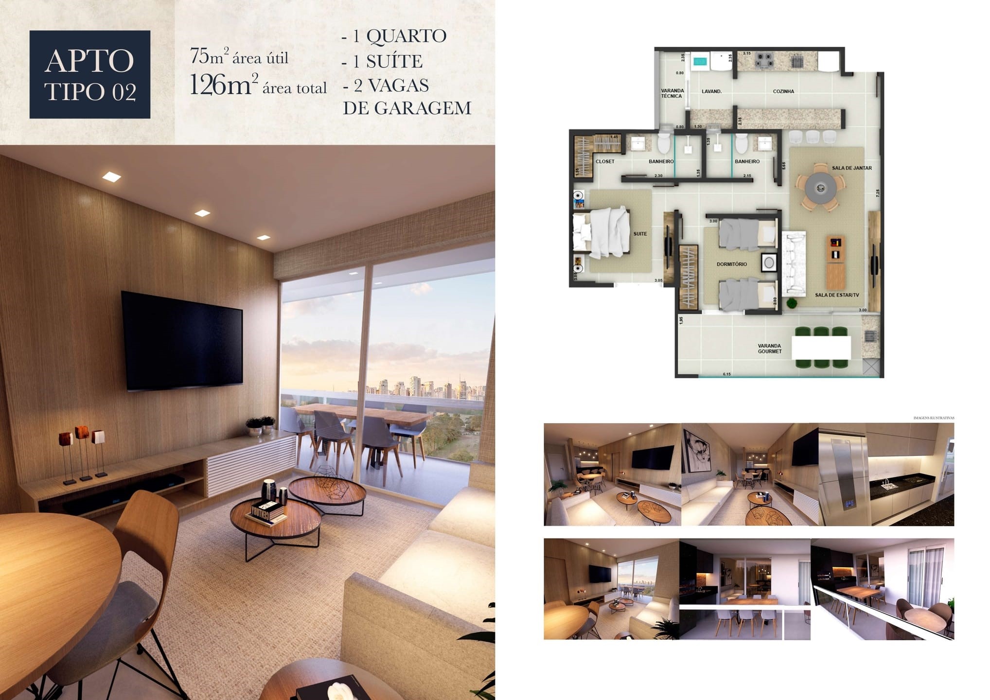 Apartamento, 2 quartos, 74 m² - Foto 6