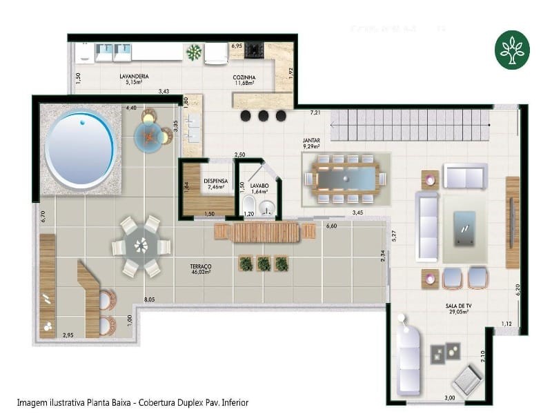 Apartamento, 3 quartos, 120 m² - Foto 40