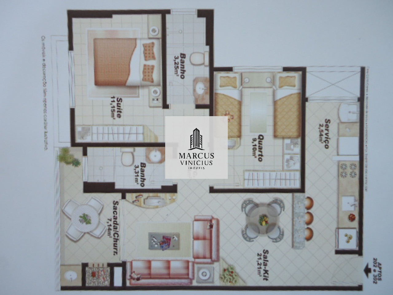 Apartamento, 2 quartos, 70 m² - Foto 15