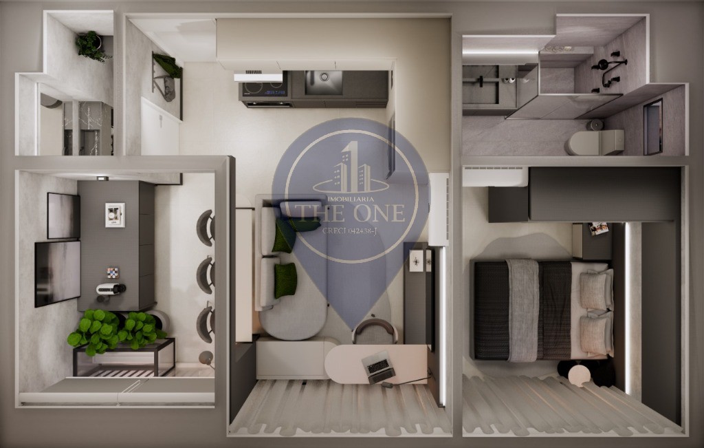 Apartamento, 1 quarto, 35 m² - Foto 15