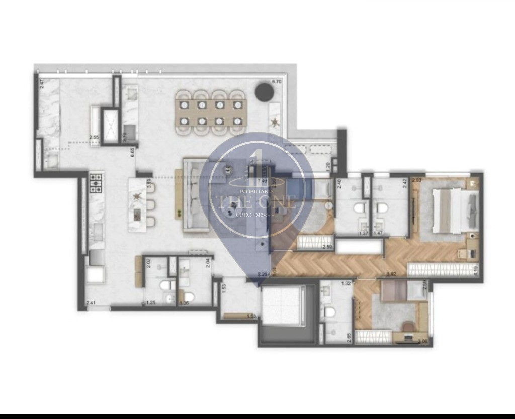 Apartamento, 3 quartos, 145 m² - Foto 84