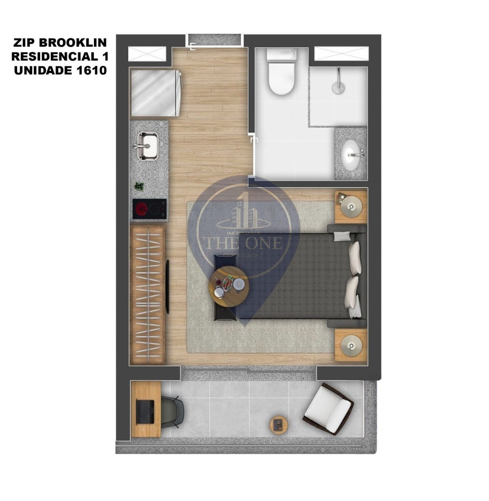 Apartamento, 1 quarto, 24 m² - Foto 18