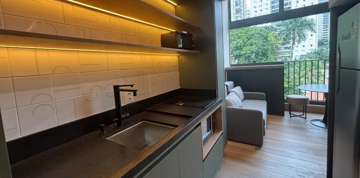 Flat/Apart Hotel, 1 quarto, 30 m² - Foto 17