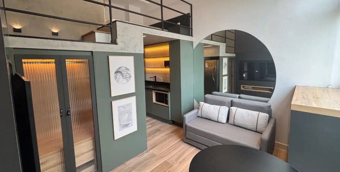 Flat/Apart Hotel, 1 quarto, 30 m² - Foto 4