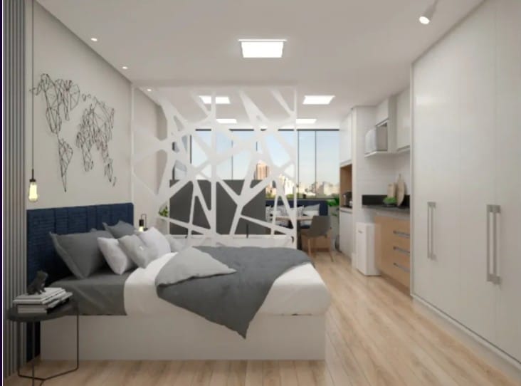 Apartamento, 1 quarto, 29 m² - Foto 2