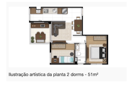 Apartamento, 2 quartos, 51 m² - Foto 13