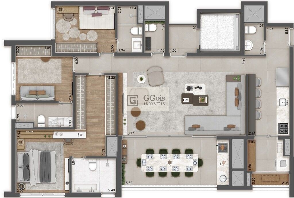 Apartamento à venda com 1 quarto, 25m² - Foto 9
