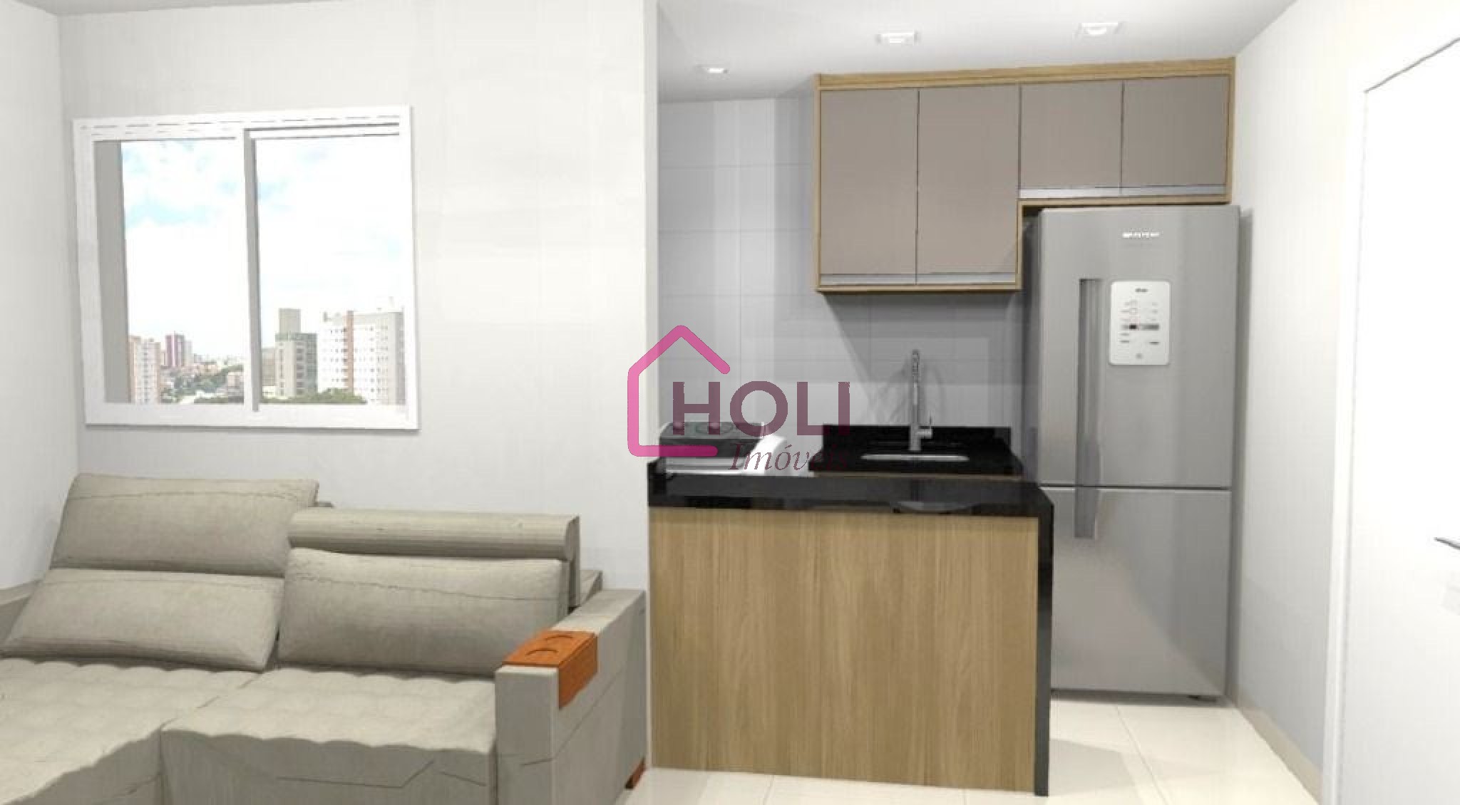 Apartamento, 1 quarto, 31 m² - Foto 1