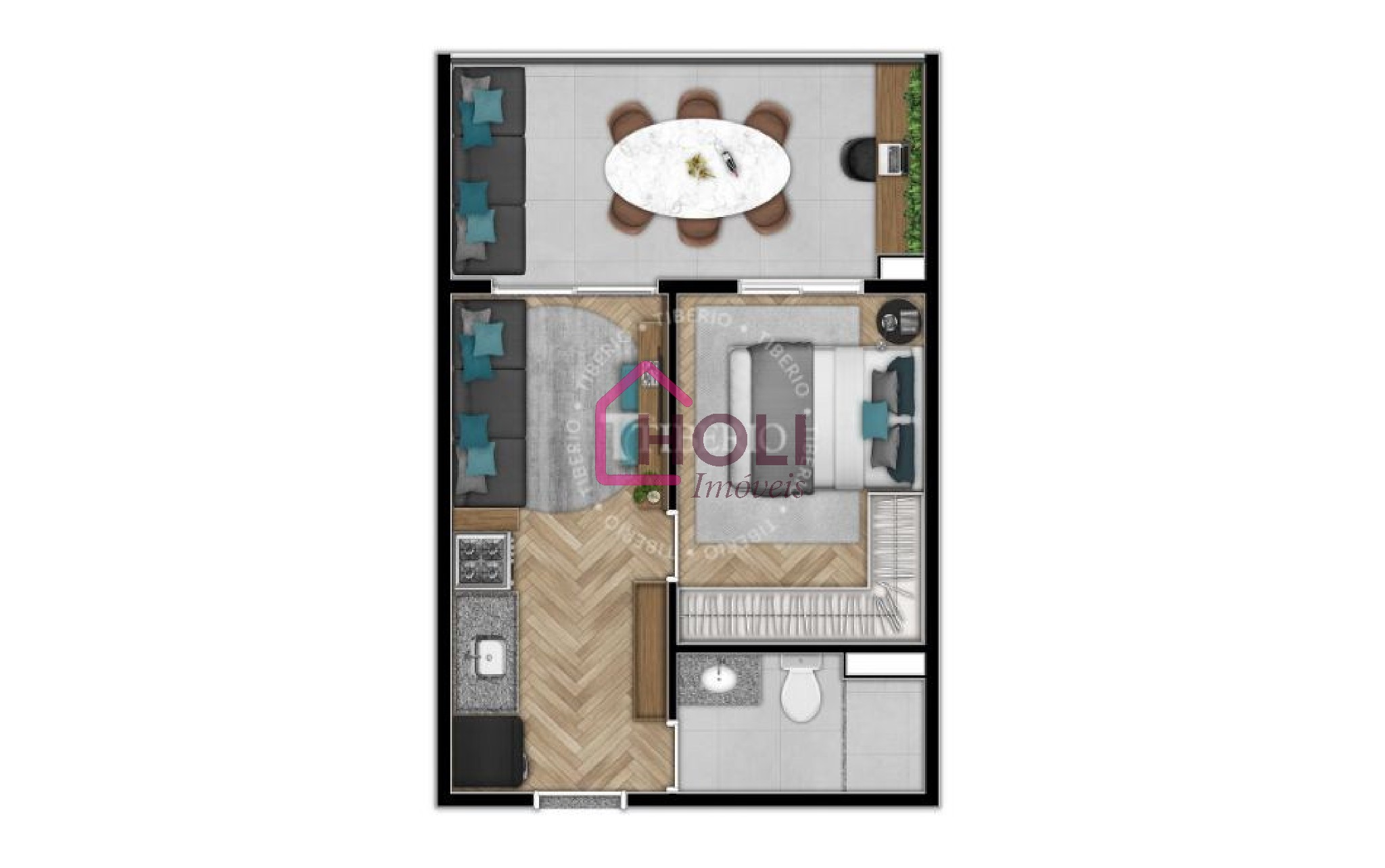 Apartamento, 2 quartos, 52 m² - Foto 23