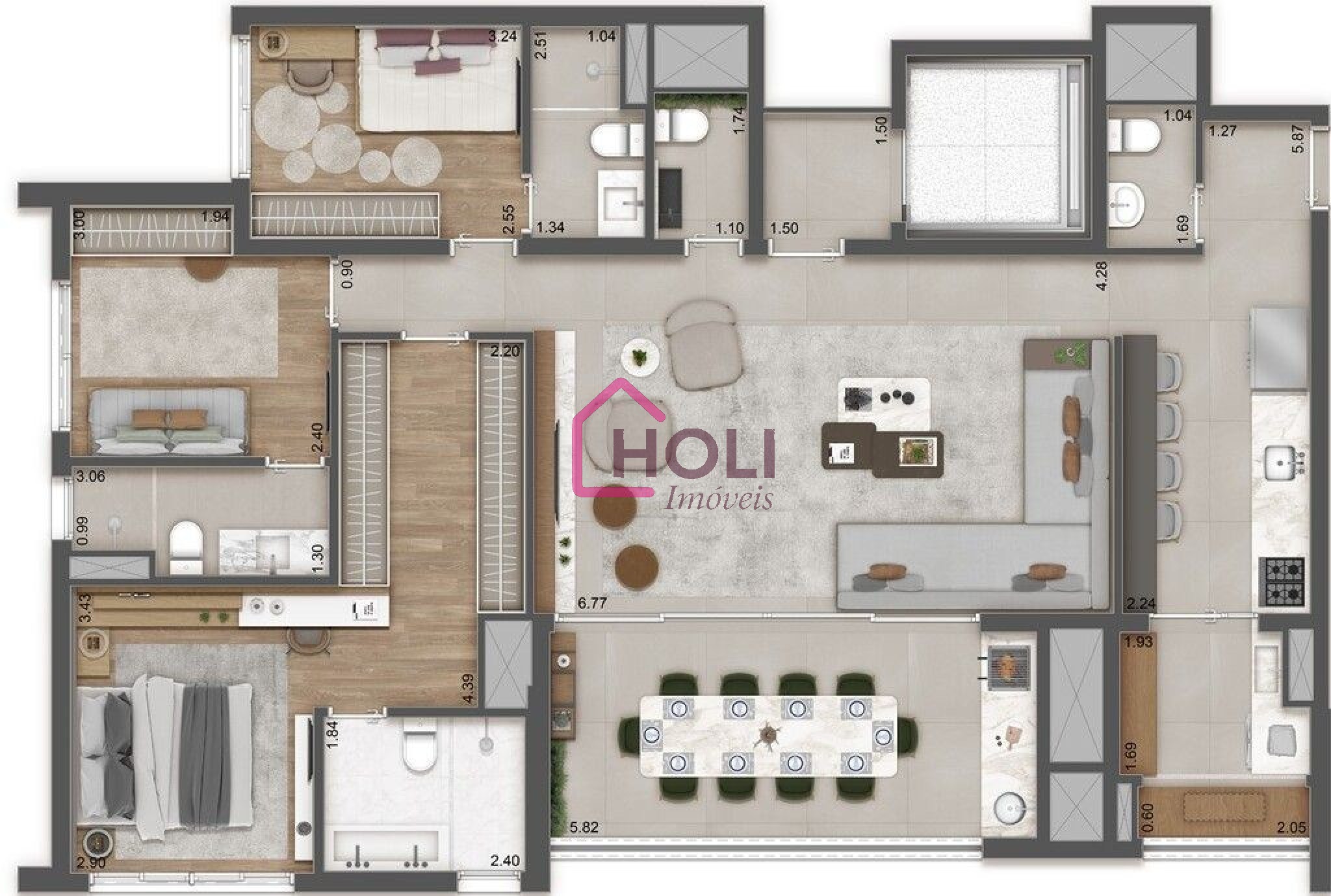 Apartamento, 1 quarto, 25 m² - Foto 9