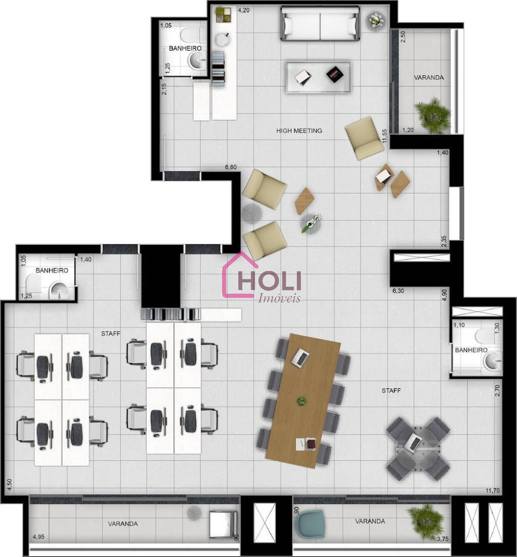 Sala-Conjunto, 46 m² - Foto 13