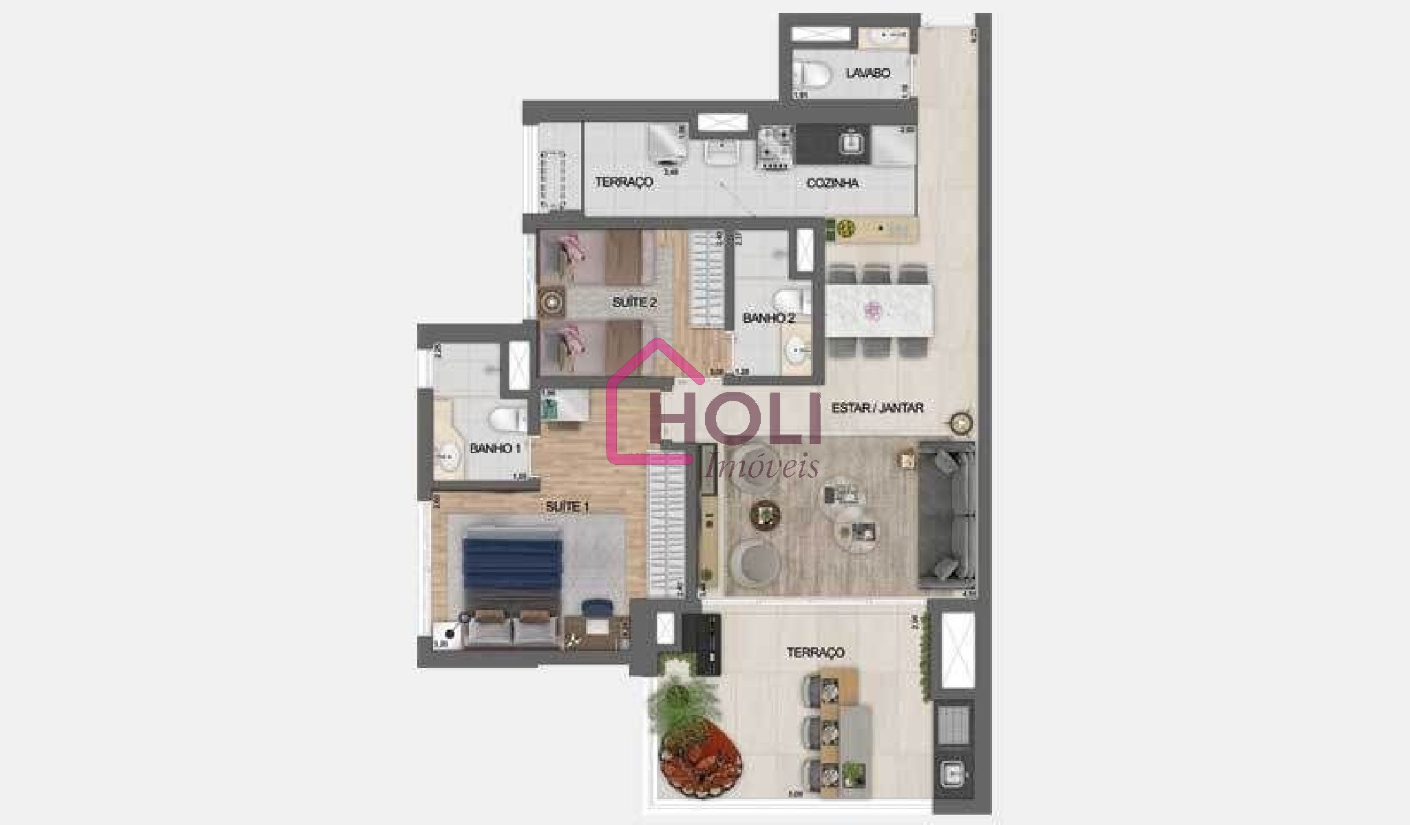 Apartamento, 2 quartos, 64 m² - Foto 33
