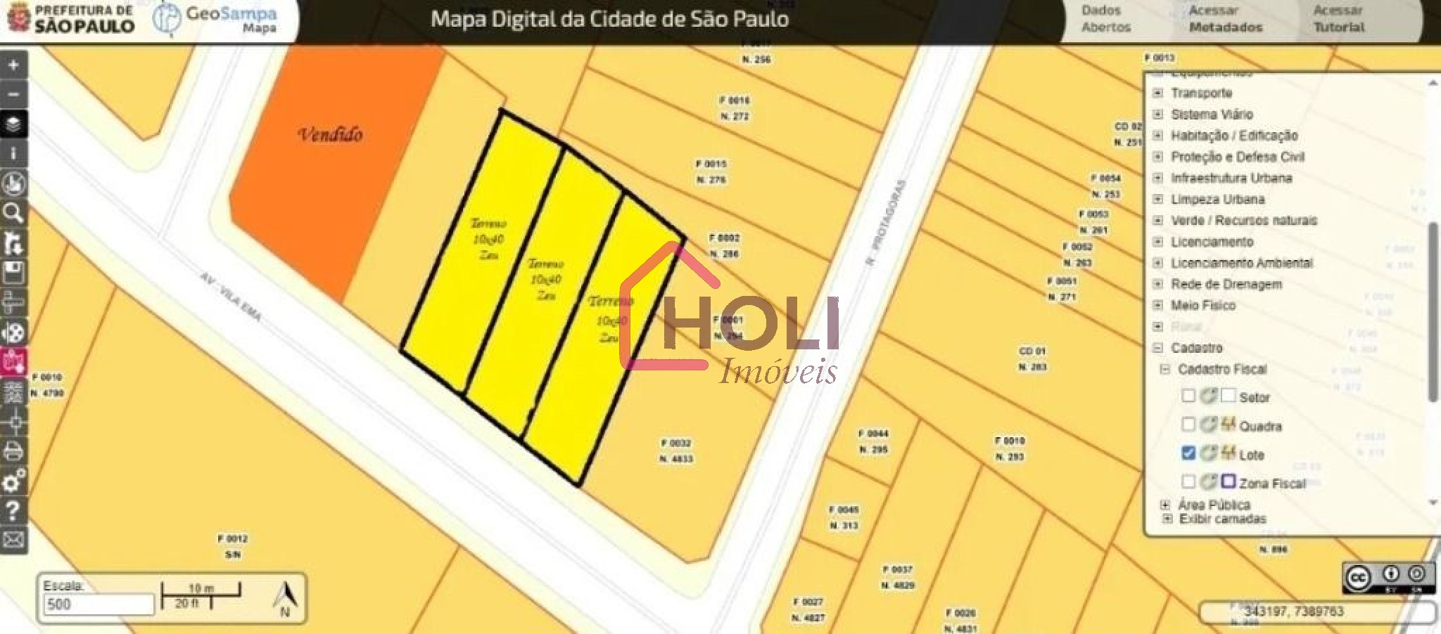 Loteamento e Condomínio, 1200 m² - Foto 1