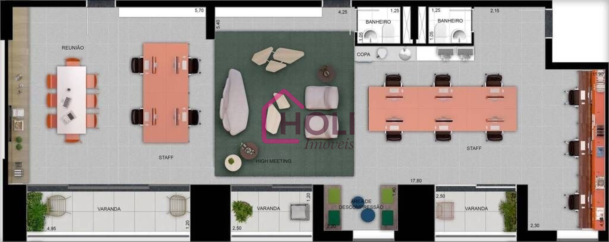 Sala-Conjunto, 34 m² - Foto 12