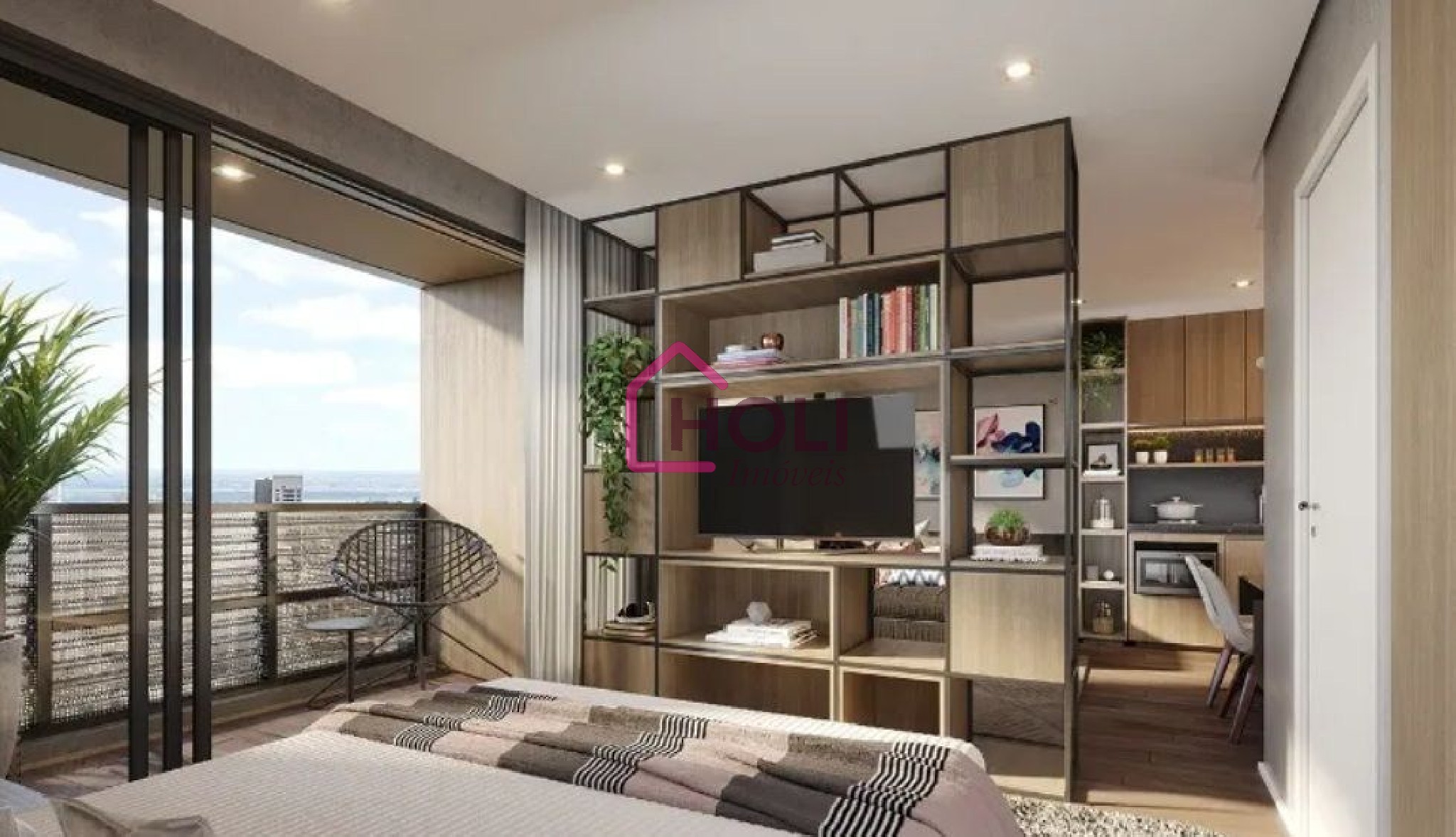 Apartamento, 1 quarto, 25 m² - Foto 2