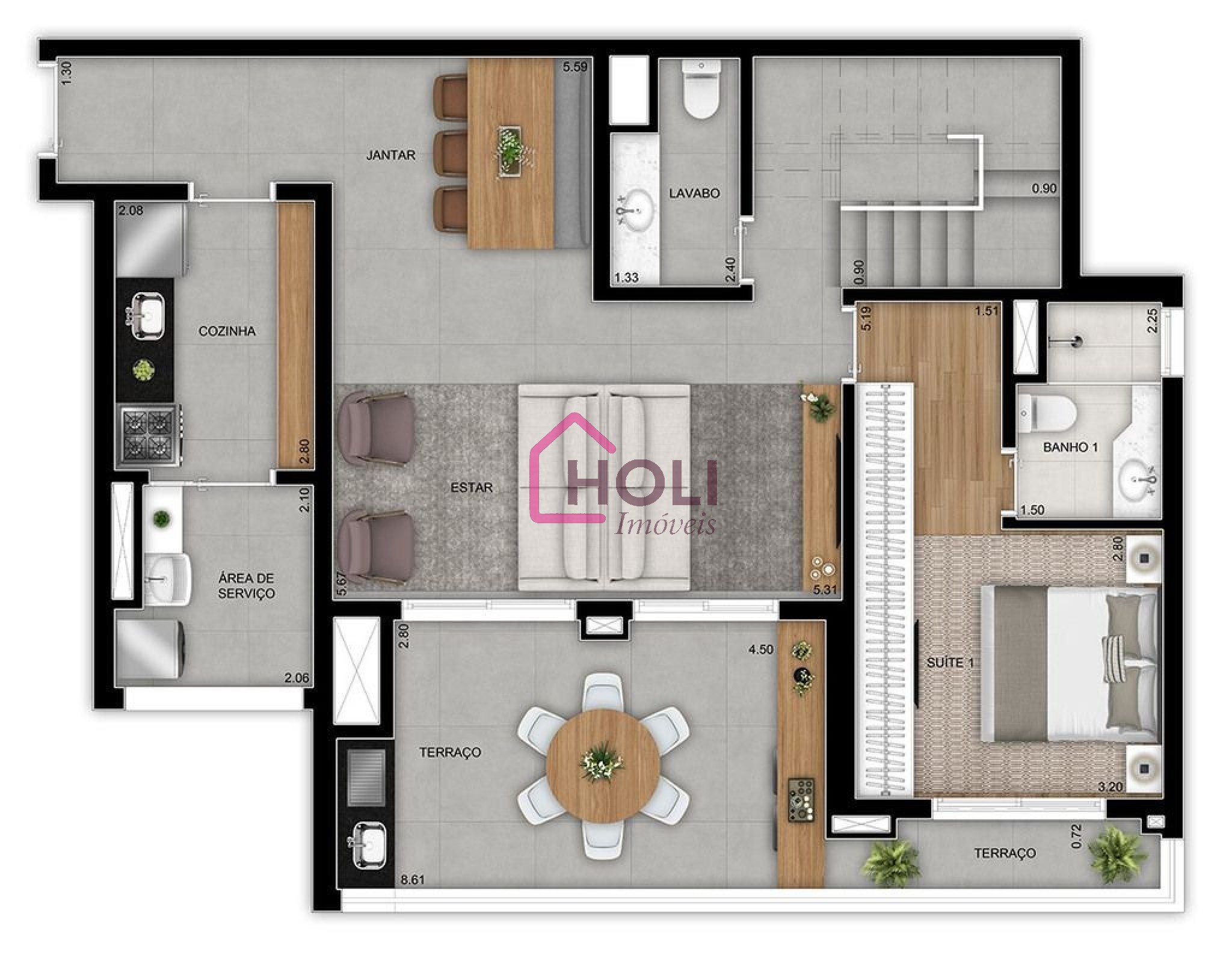 Apartamento, 3 quartos, 91 m² - Foto 22