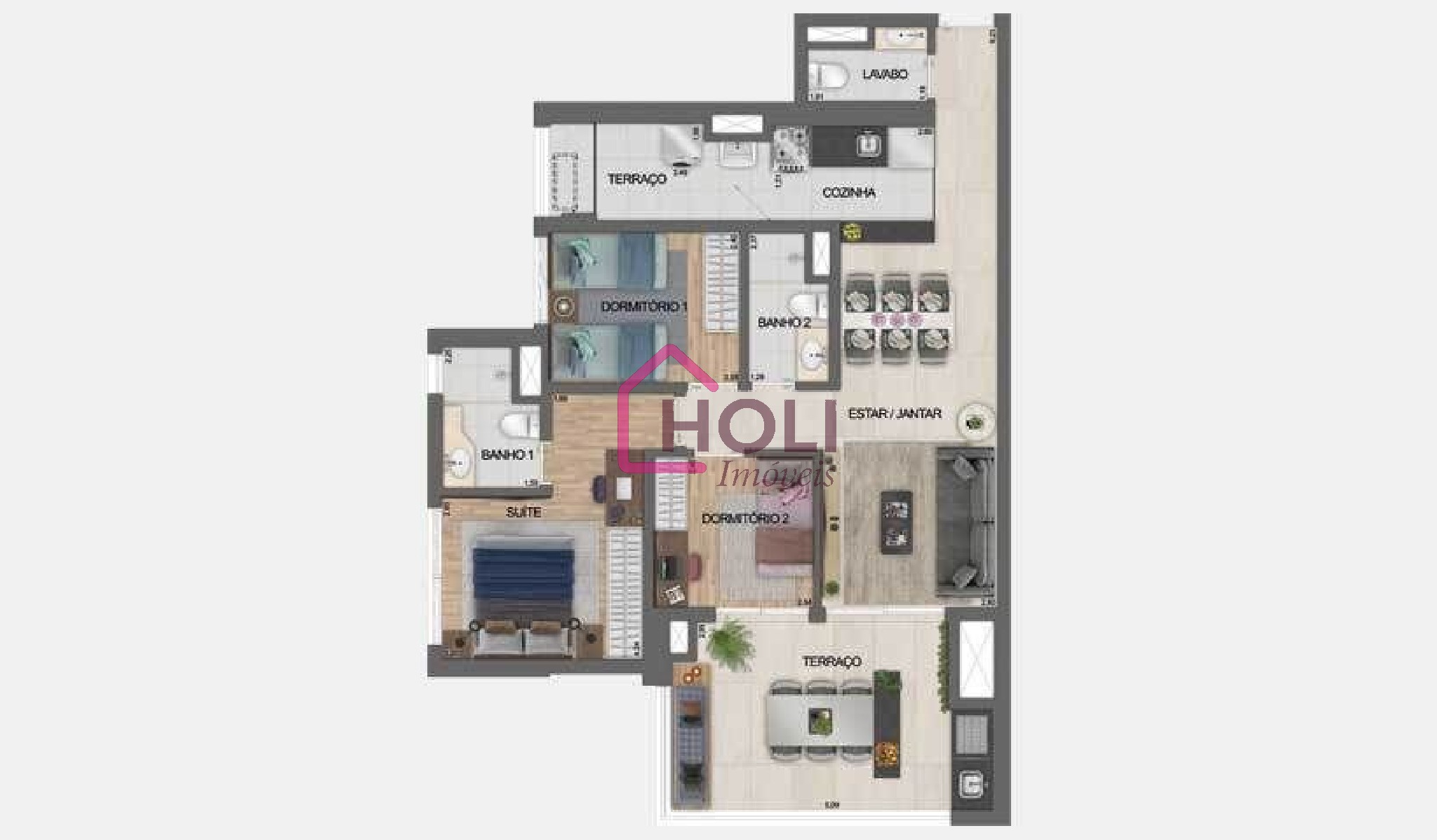 Apartamento, 2 quartos, 63 m² - Foto 21