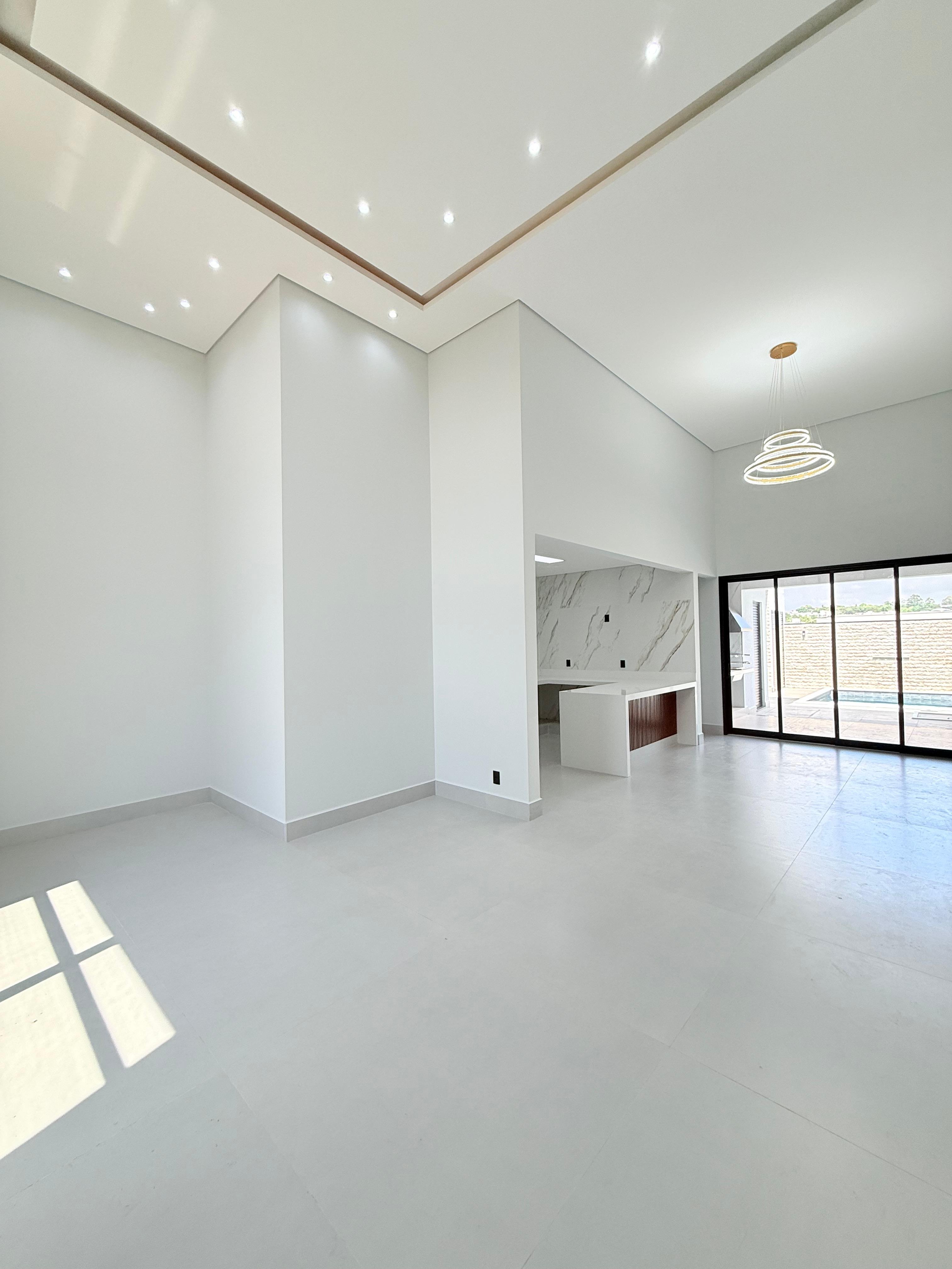 Casa em Condomínio de Luxo em Indaiatuba-SP, Residencial Milano: 3 Quartos, 3 Suítes, 2 Salas, 3 Banheiros, 4 Vagas, 191,17 m².