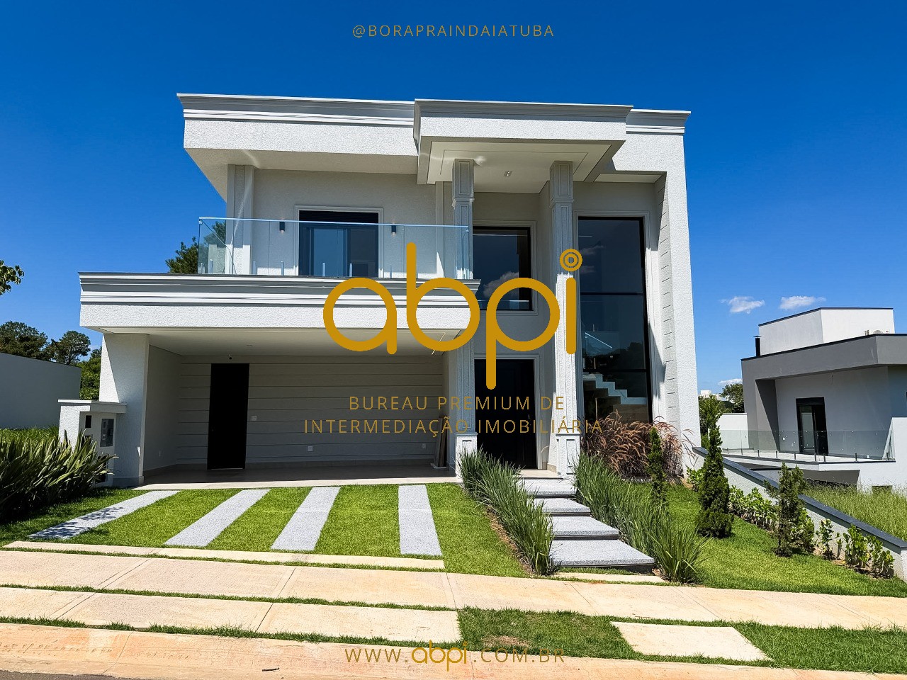 Lindo Imóvel à Venda: Casa em Condomínio de Luxo em Indaiatuba-SP - Jardim Villa Sapezal - 3 Quartos, 3 Suítes, 2 Salas, 4 Banheiros, 4 Vagas - 319,35 m².