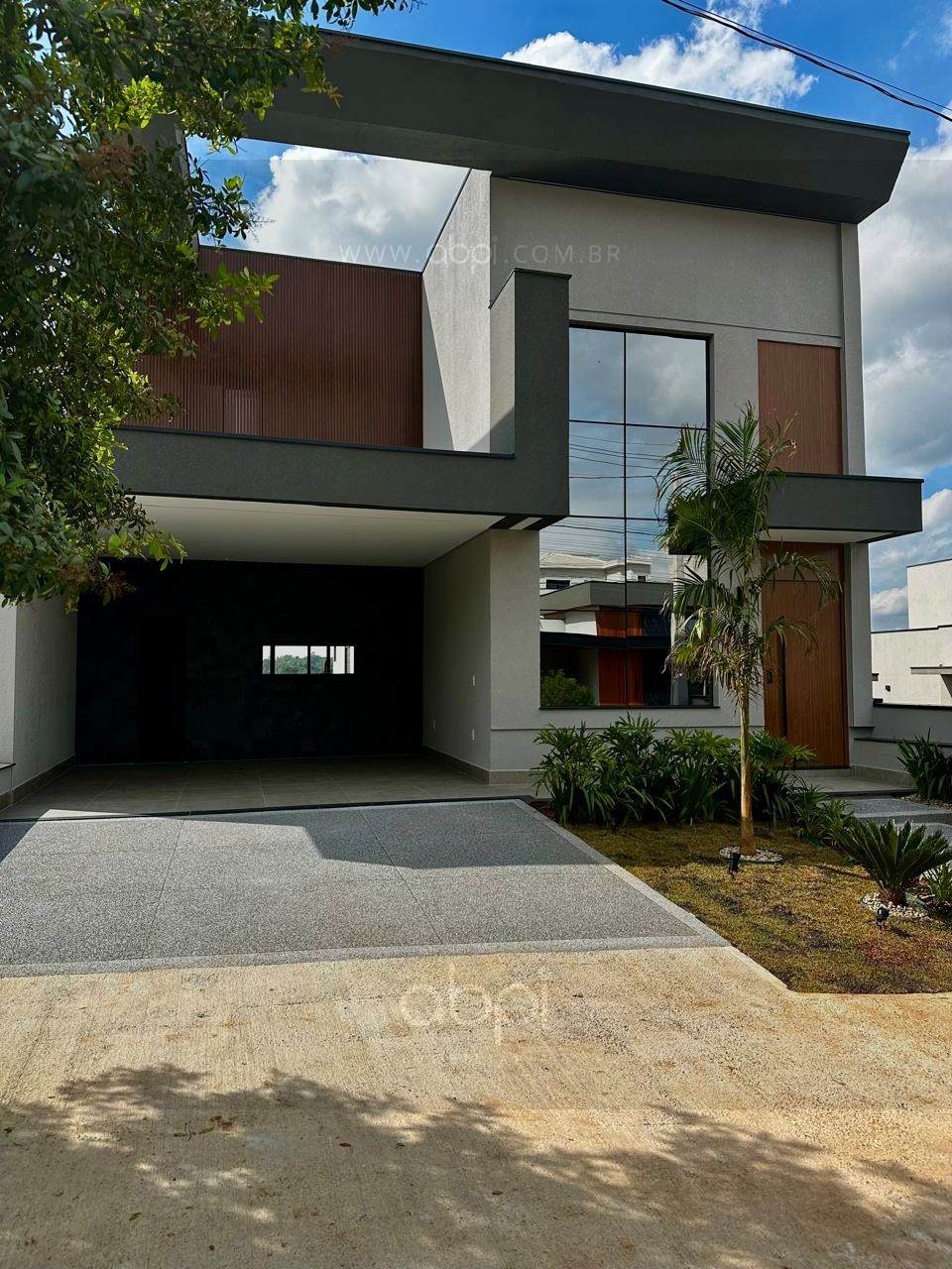 Casa Moderna de Alto Padrão em Condomínio Piemonte - Indaiatuba-SP: 3 Quartos, 3 Suítes, 4 Banheiros, 4 Vagas, area verde, conforto e requinte, ABPI
