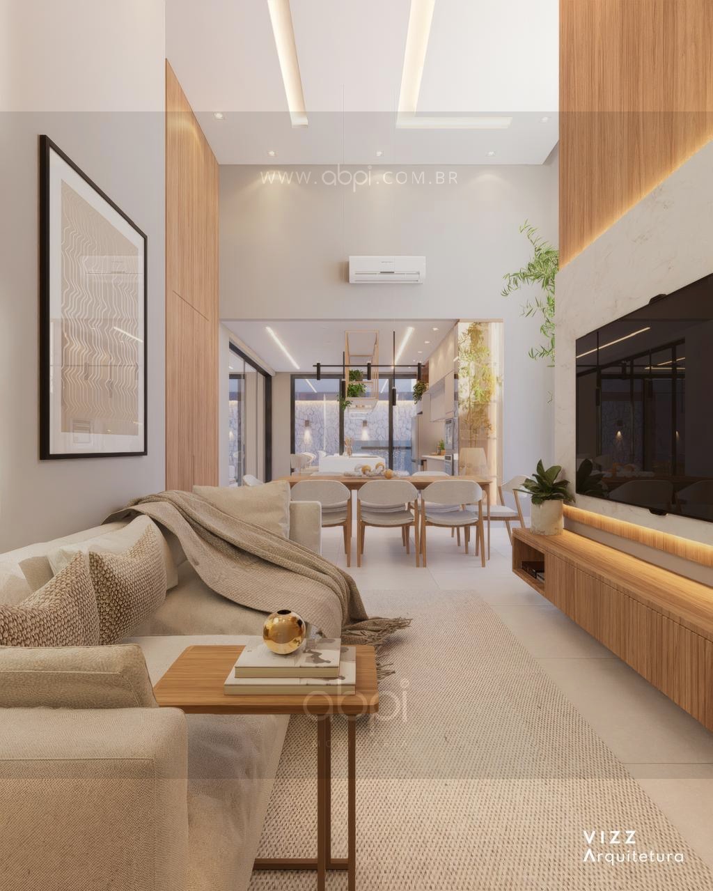 Casa de Luxo no Condomínio Park Gran Reserve em Indaiatuba-SP: 3 Quartos, 3 Suítes, 2 Salas, 4 Banheiros, 2 Vagas por $2.290.000,00! Segurança! ABPI