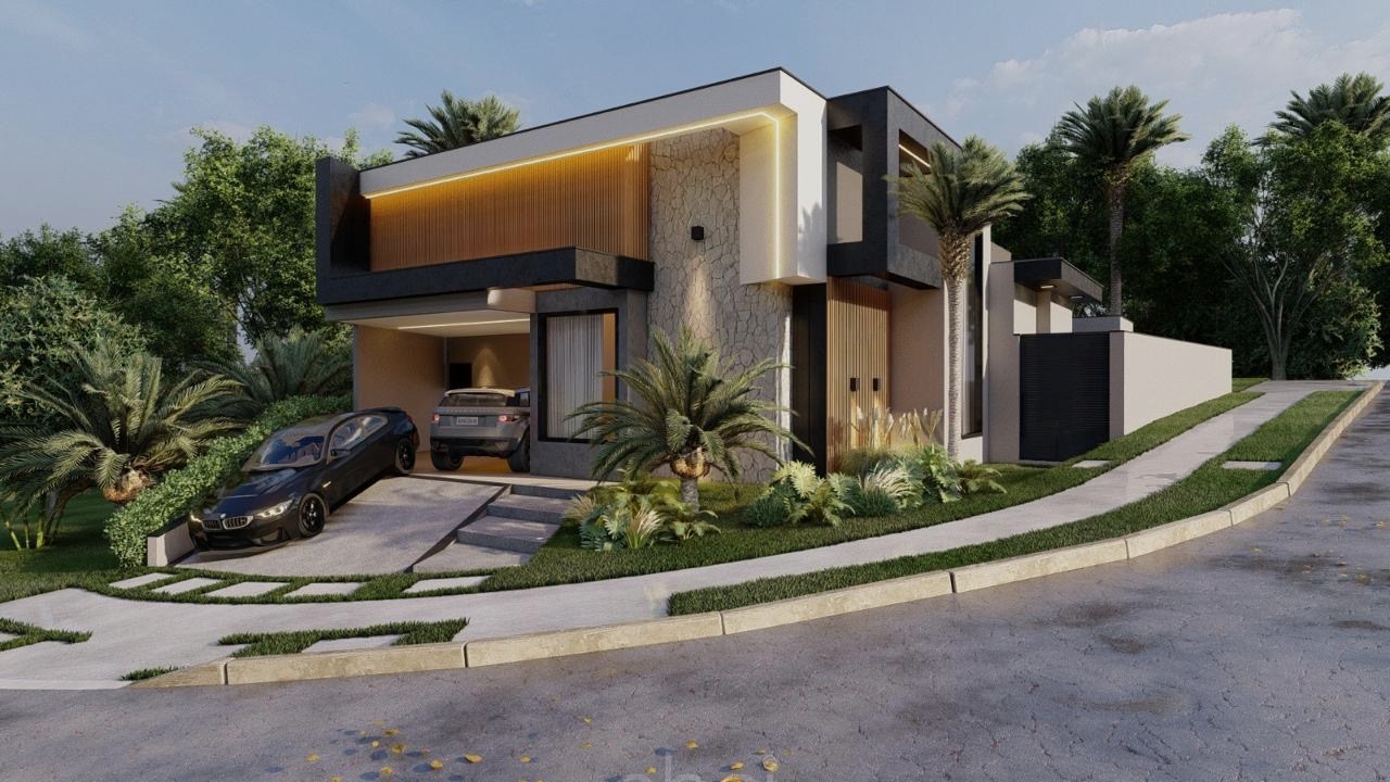 Casa de Luxo no Condomínio Park Gran Reserve em Indaiatuba-SP: 3 Quartos, 3 Suítes, 2 Salas, 4 Banheiros, 2 Vagas por $2.290.000,00! Segurança! ABPI