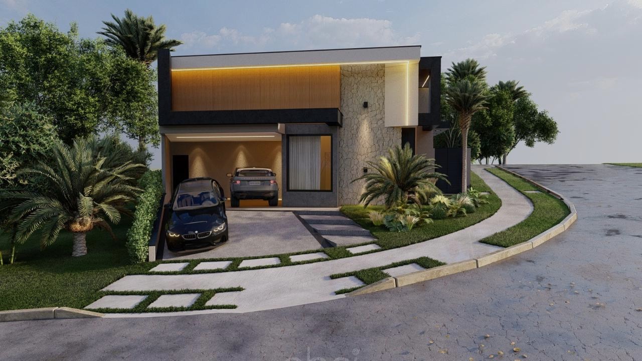 Casa de Luxo no Condomínio Park Gran Reserve em Indaiatuba-SP: 3 Quartos, 3 Suítes, 2 Salas, 4 Banheiros, 2 Vagas por $2.290.000,00! Segurança! ABPI
