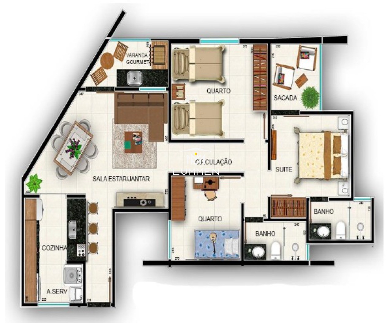 Apartamento, 3 quartos, 85 m² - Foto 7