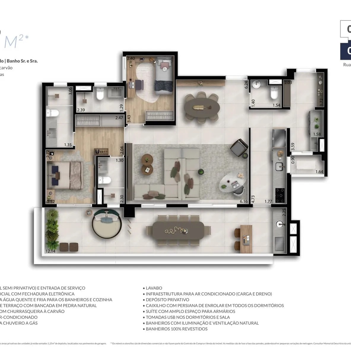 Apartamento, 3 quartos, 117 m² - Foto 31