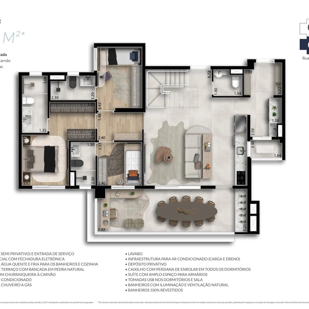 Apartamento, 3 quartos, 117 m² - Foto 30