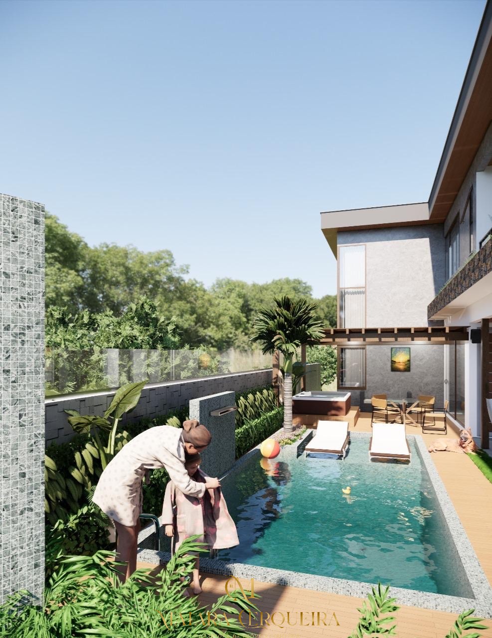 Casa residencial em lauro de freitas - ba, portão
