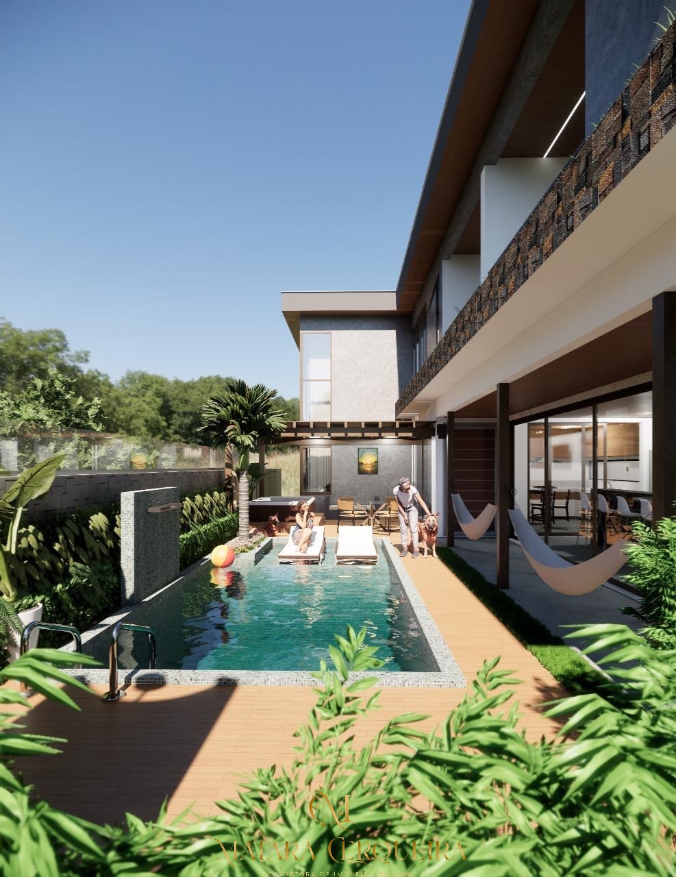 Casa residencial em lauro de freitas - ba, portão