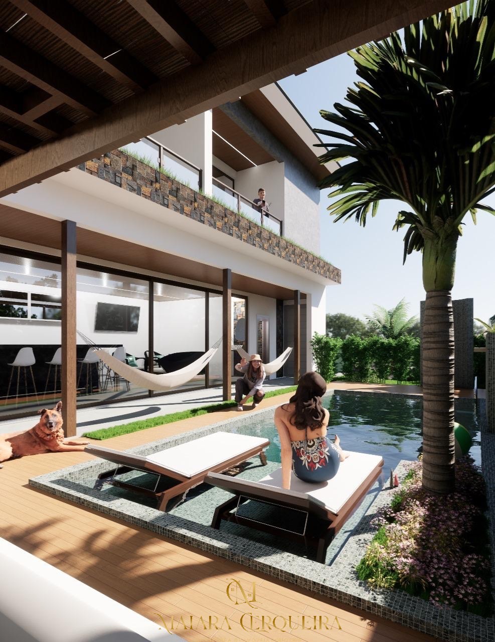 Casa residencial em lauro de freitas - ba, portão