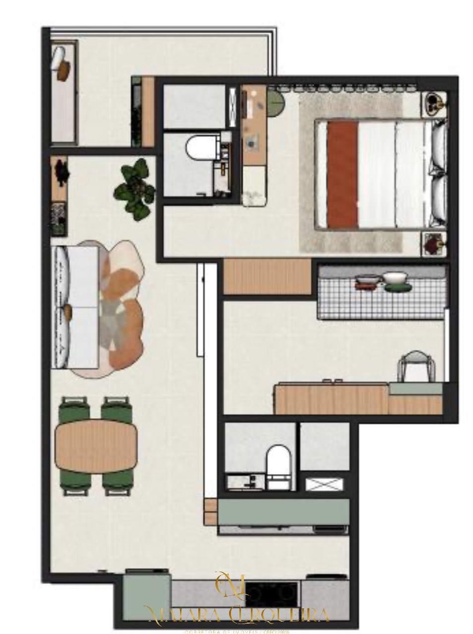 Apartamento residencial em salvador - ba, campinas de brotas