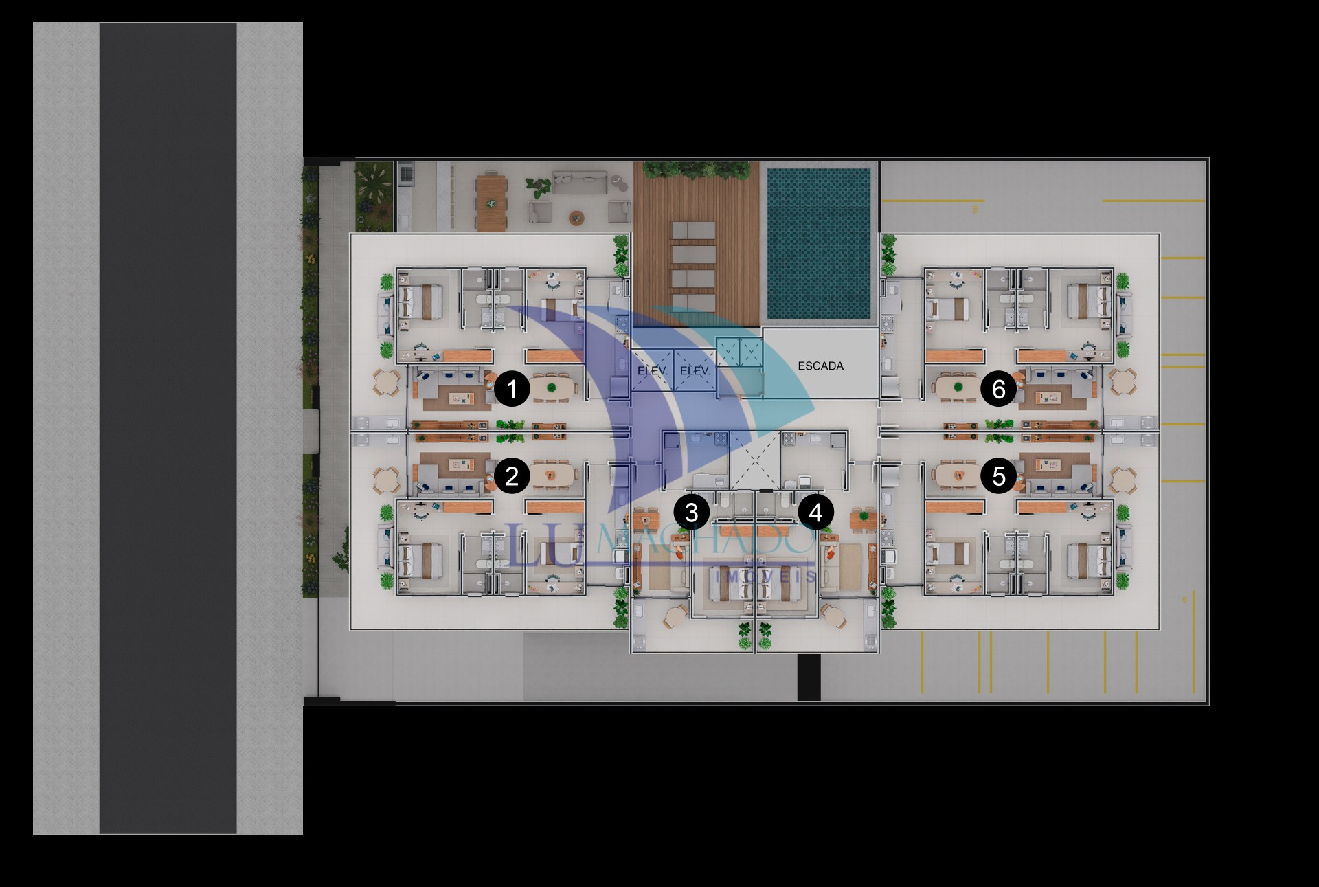 Apartamento, 3 quartos, 5000 m² - Foto 2