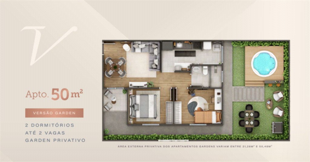 Apartamento, 2 quartos, 50 m² - Foto 7