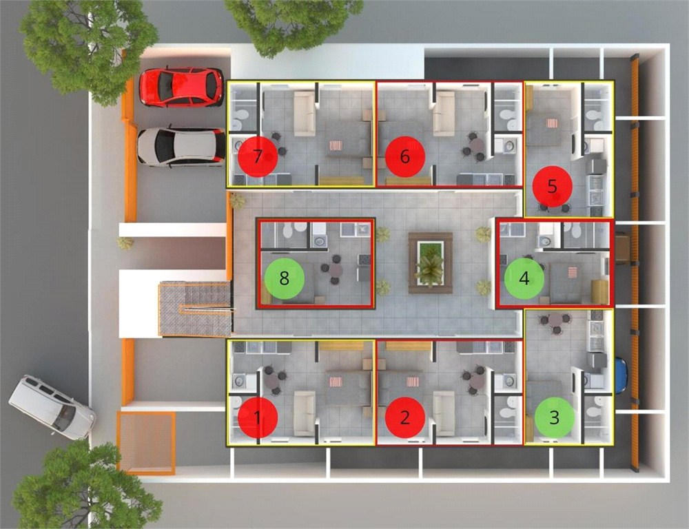 Apartamento, 1 quarto, 21 m² - Foto 7