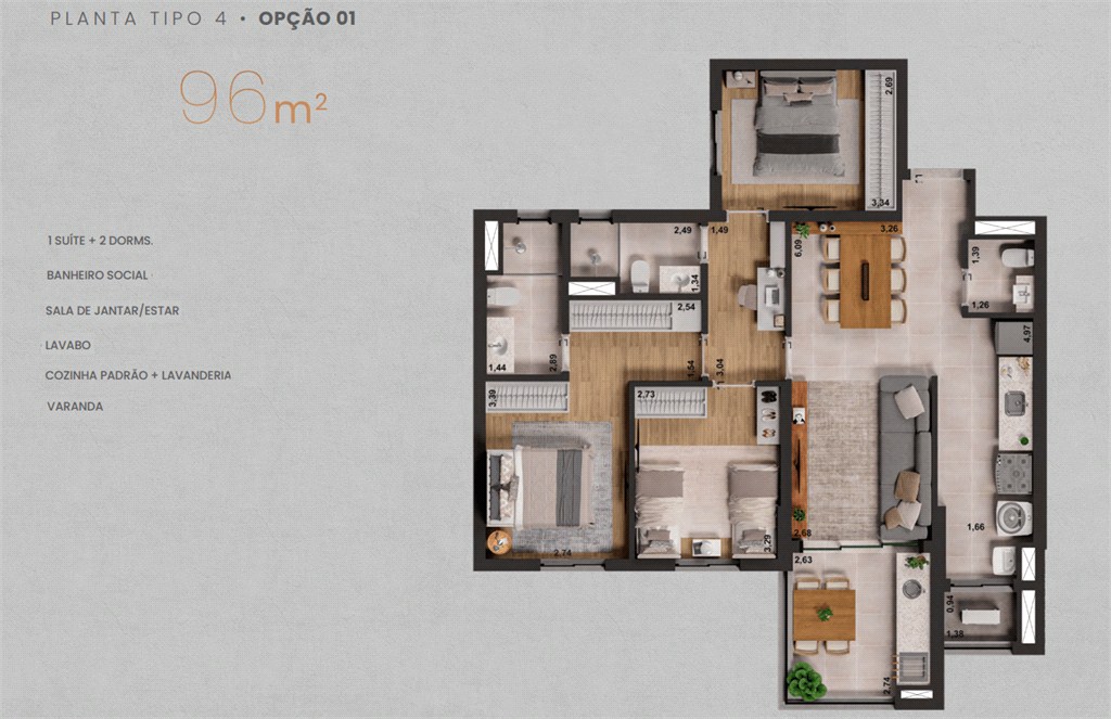 Apartamento, 2 quartos, 67 m² - Foto 27