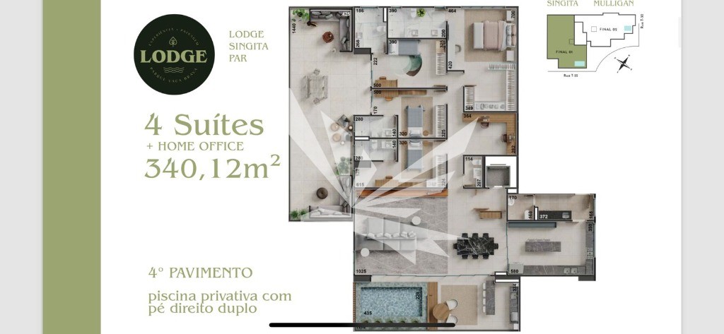 Apartamento, 4 quartos, 340 m² - Foto 3