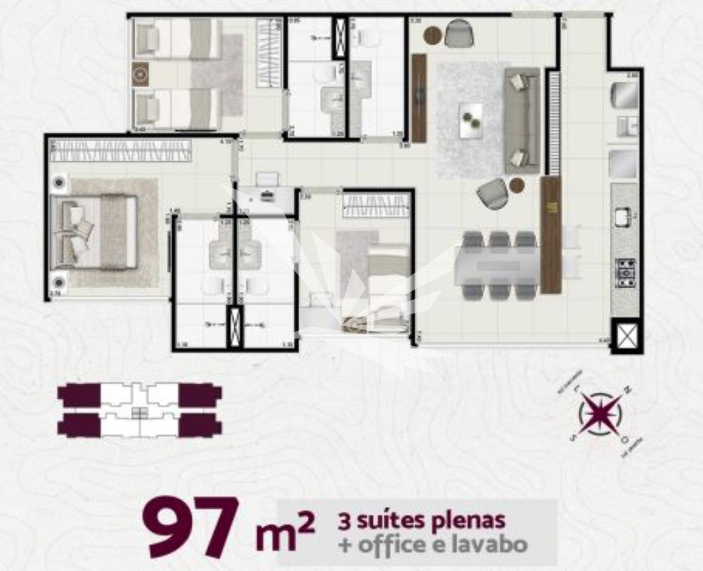 Apartamento, 2 quartos, 66 m² - Foto 11