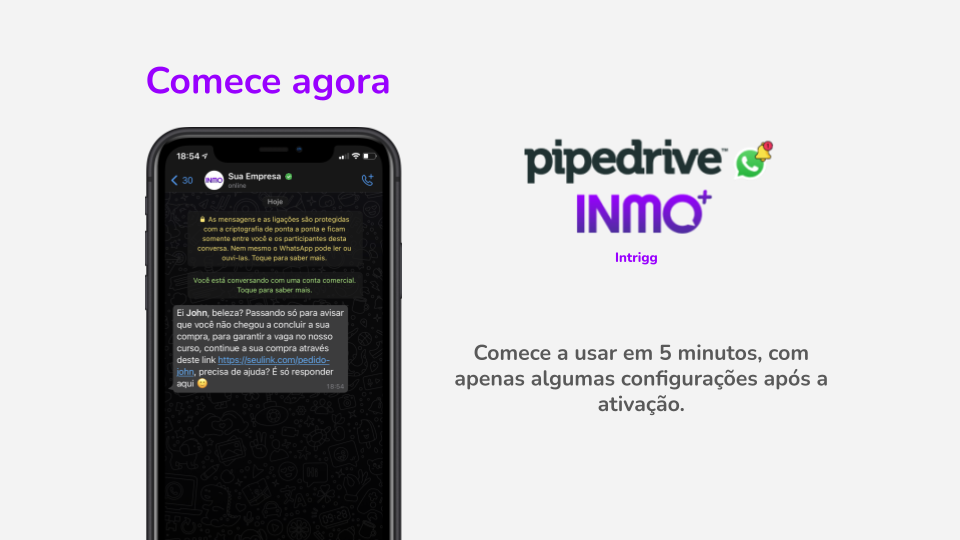 Captura de tela de Pipedrive (notificações) 1