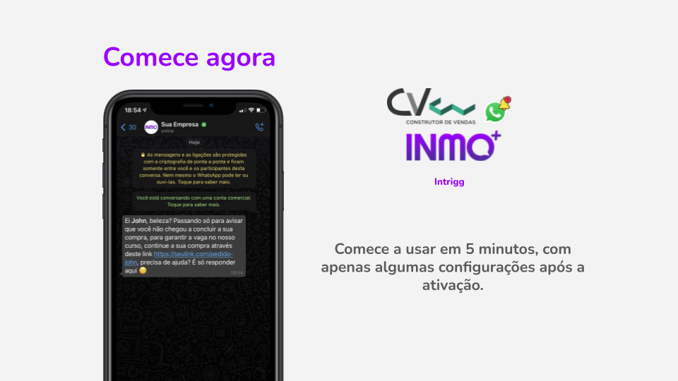 Captura de tela de CV - Construtor de Vendas (notificações) 1