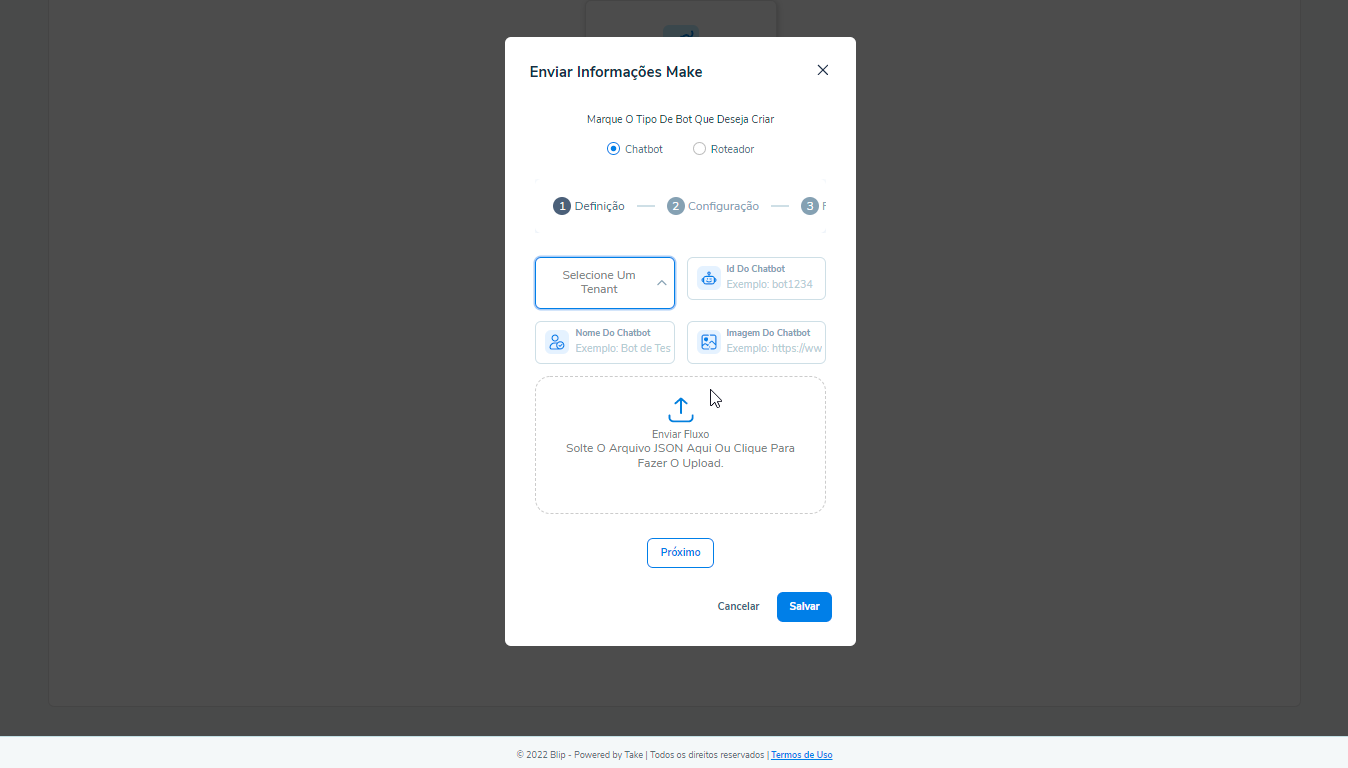 Captura de tela de Bot Maker 1