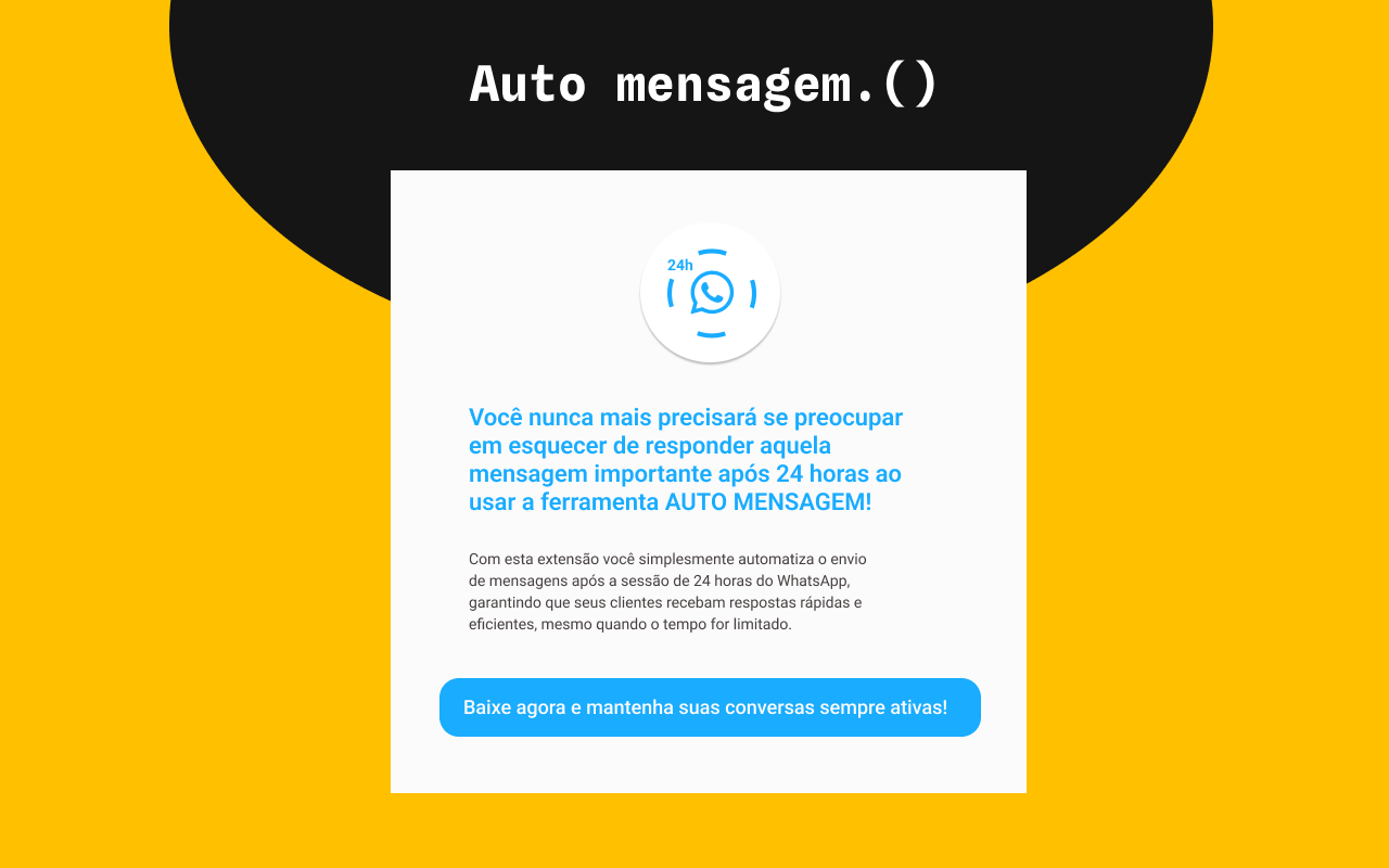 Captura de tela de AutoMensagem 1
