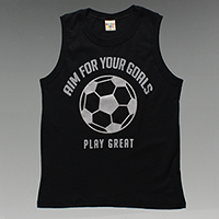 Camiseta Regata Goal Tam. 4 ao 8 - 22565