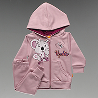 Conjunto Coala Roxo Tam P ao G - U0297