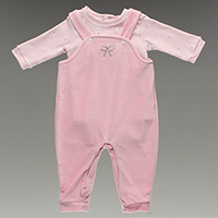 Jardineira com Body Lacinho - 90026AB